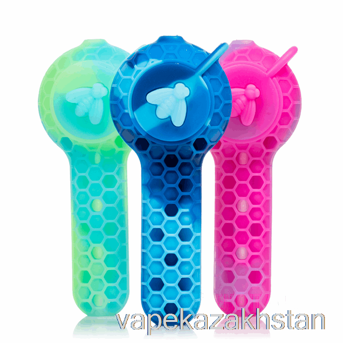 Vape Kazakhstan Stratus 2-in-1 Silicone Spoon Sea (Blue / Green / White)